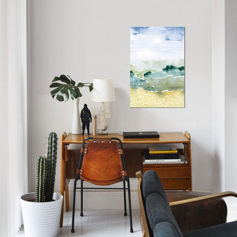 «Mountain Vale II», impression sur toile, H 26 po x l 18 po x P 1,5 po, Toile tendue, Pas de tapis
