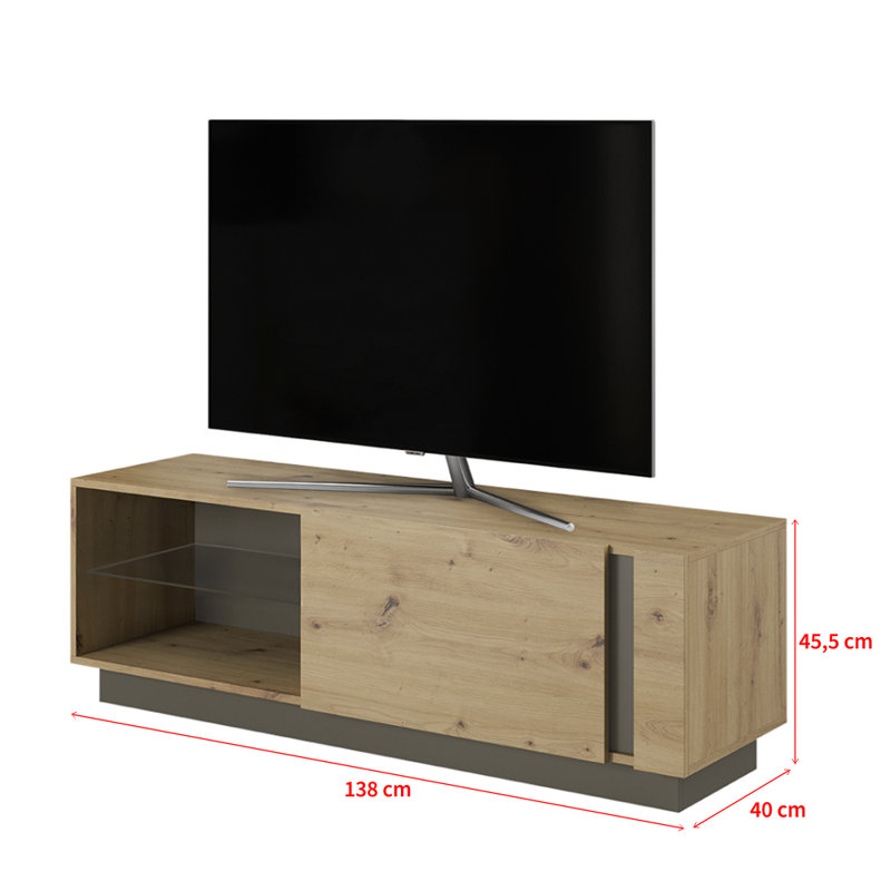 Armagh TV Stand for TVs up to 60", Brown