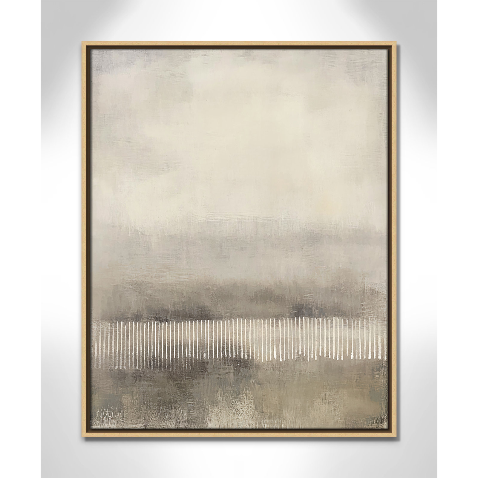 Balanced Silence I Print by Irena Orlov, 29.5" H x 23.5" W, Natural Floater