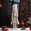 Christmas Nutcracker,And Nutcracker Soldier Figurine With Hat, Festive Tabletop & Mantel Display, Christmas Decor