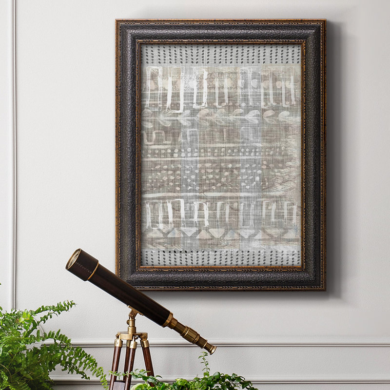 Toile encadrée de qualité supérieure Traders Tapisserie IV - prête à être accrochée, H 36 po x l 24 po x P 2,5 po