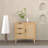 Rattan Wood Dresser Wood Storage Cabinet