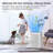 AROEVE Air Purifiers For Home Large Room Up to 1395 Sq Ft with Air Quality Sensors, Washable Filters, Filters Pet Dander, Pollen, Smoke, Dust for Bedroom Office, MK07 White