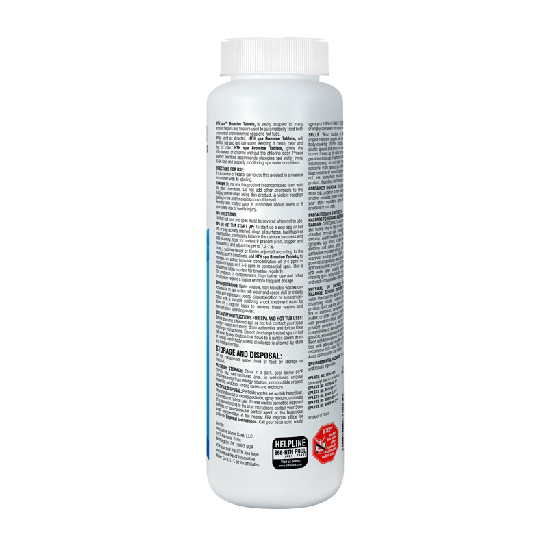 Comprimés de brome pour spa 1,75 lb
