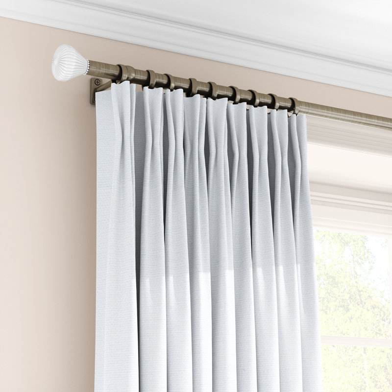 Paire de rideaux occultant 100% polyester, Écru Sunguard