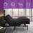 EGOHOME 12” Massaging Zero Gravity Adjustable Bed With 14” Gel Memory Foam Mattress, Underbed Light-434944483