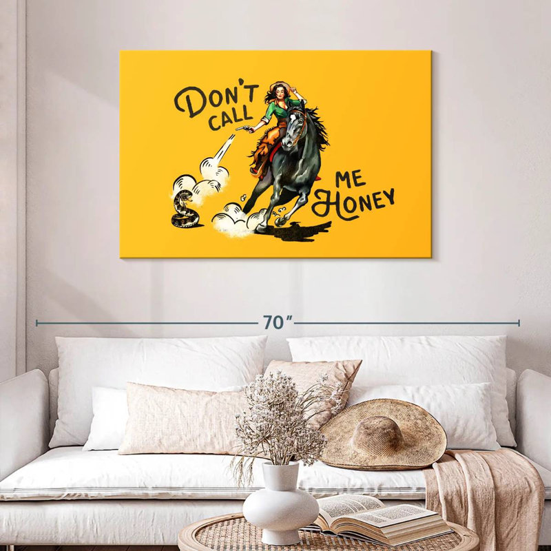 Lelar Don't Call Me Honey, 30" H x 45" W