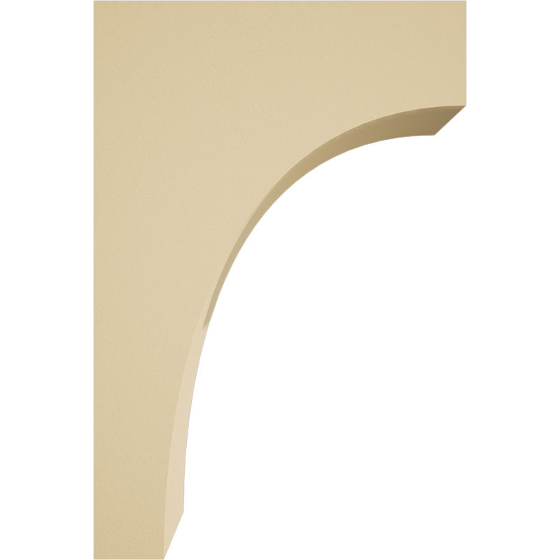 Corbeau en uréthane Huntington Signature, brun clair apprêté, H 12 po x l 6 po x P 8 po