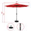 Patio umbrella with base-2114751865-2114751622