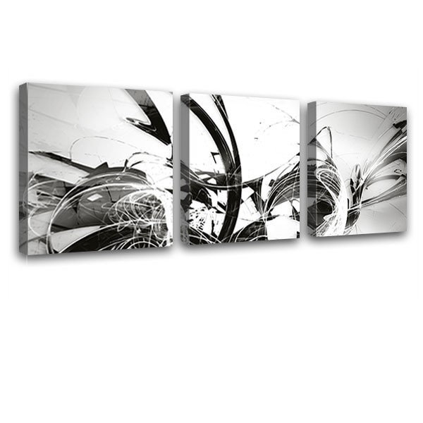 3 Piece Wrapped Canvas Print, 100cm H x 150cm W x 2cm D