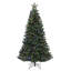 Arbre de Noël épinette pré-éclairé 7,5 pi avec 2 couleurs claires-912107717