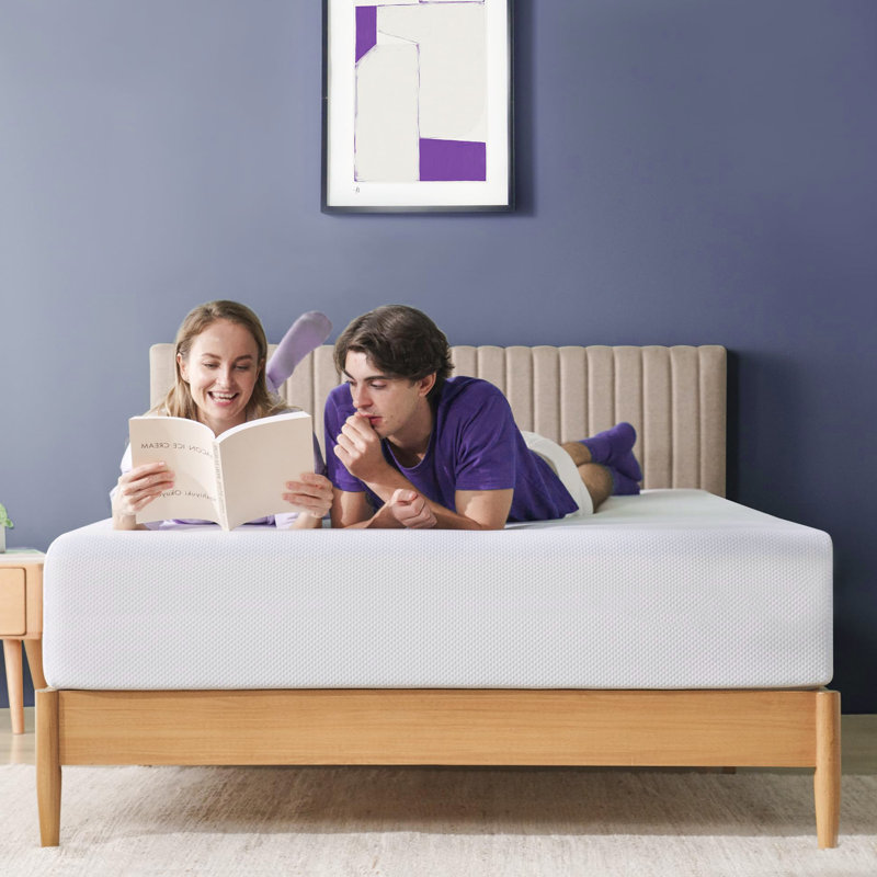 Green Tea Cooling Memory Foam Mattress Medium Firmness Mattress In A Box, Queen, 8"