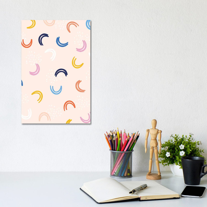 Shape Shifter VII by Nadia Hassan - Wrapped Canvas Print, 20.32 cm H x 30.48 cm W