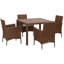 Ensemble repas 5 pièces avec coussins Thorntown-38814250