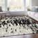 Premium Machine Washable Prisco Black Rug