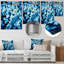 Écran bleu et argenté Popcorn Elegance - Popcorn-1023514589