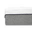 Très grand matelas en mousse viscoélastique très grand avec plateau moelleux très serré, mousse de 3 pouces et accouchement comprimé de taille moyenne pour lit double, 1 couche de réduction de mouvement, housse à double couche