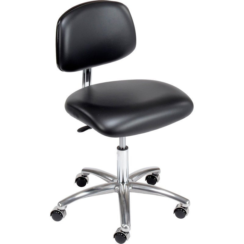 Chaise de travail, Vinyle noir