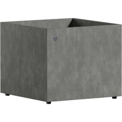 Reglito Cube Planter – Fiberglass Indoor/Outdoor and Weather-Resistant Large Planter