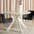 Oak Round Dining Table-734116714