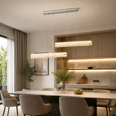 2 - Light LED Chandelier