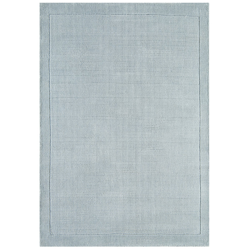 Acuna Solid Colour Wool Hand Woven Area Rug, Rectangle 60 x 120cm
