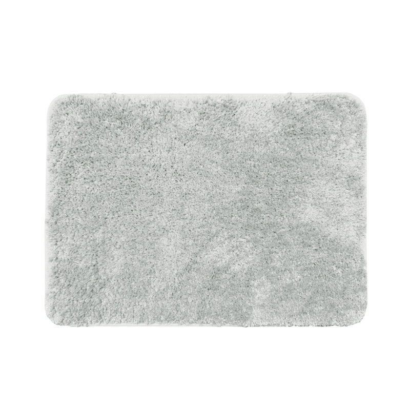 Bling Sparkle Bath Mat Non Slip 40 x 60cm, Grey