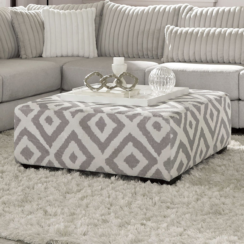 Repose-pieds de style transitionnel, Gris