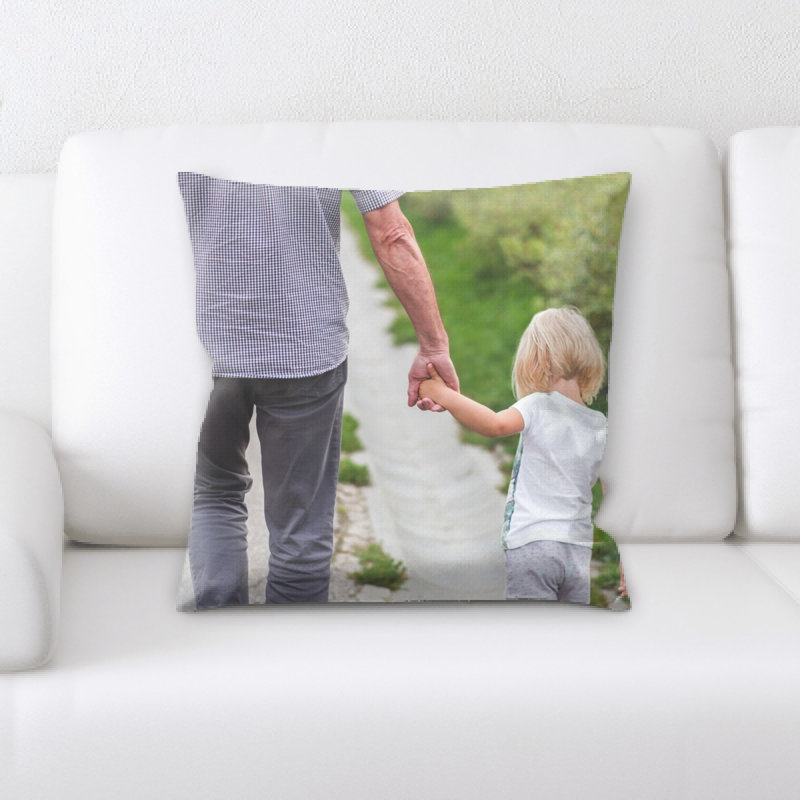 Microsuede Throw Pillow