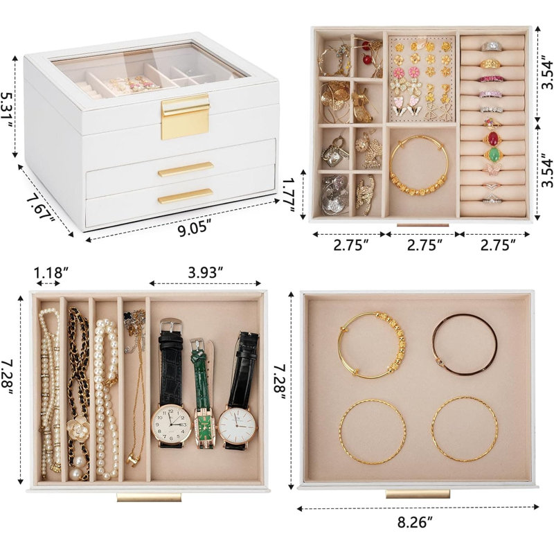 Jewellery Box +, Cream