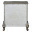 Antique Platinum 2-Drawer Nightstand