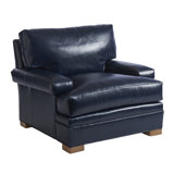 Barclay Butera Upholstery Leather Armchair