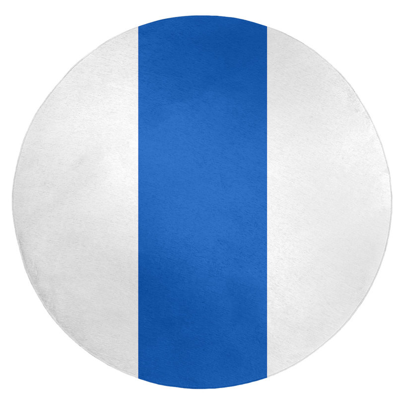 Tapis bleu area, Rond 5 pi