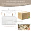 Meuble-lavabo flottant 48 po avec lavabo, meuble-lavabo mural moderne avec lavabo en résine et tiroirs à fermeture en douceur 48 po-3444019-3444017