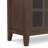 Artisan 38"W Solid Wood Transitional Medium Storage Cabinet with Glass Doors and Adjustable Shelves-1763551482