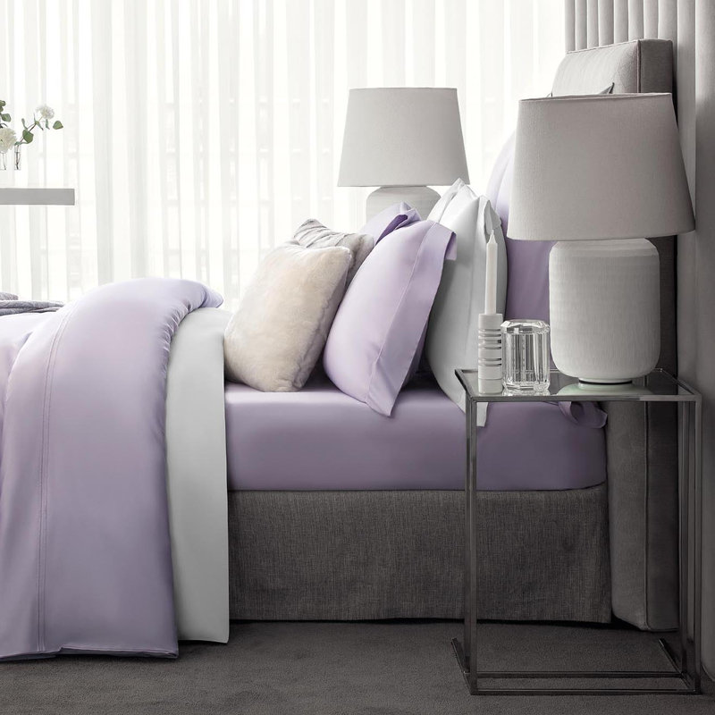 Rhapsody Fitted sheet, Purple