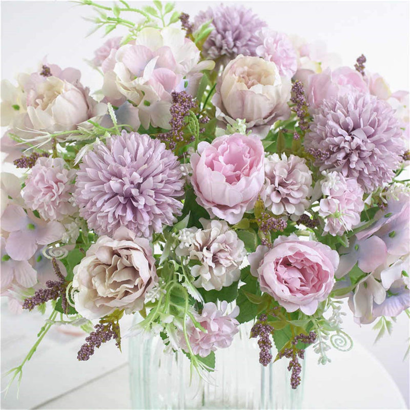 Peony Arrangement, Light Purple
