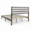 Structure de grand lit - aucun sommier nécessaire, fabrication en bois durable