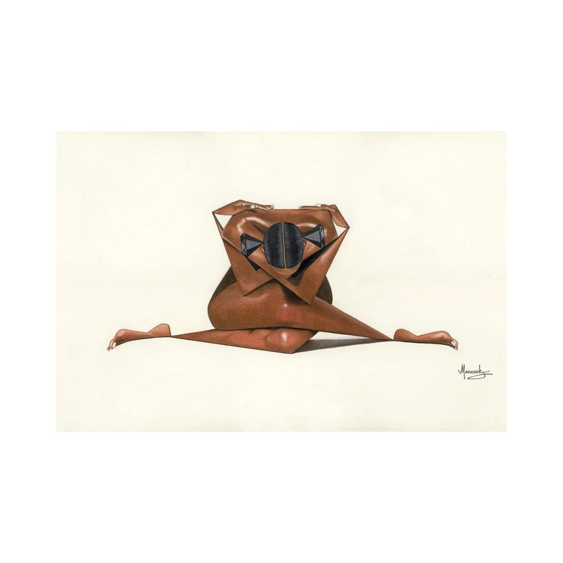 «Black Diamond II» par Manasseh Johnson, impression sur toile tendue, H 18 po x l 26 po x P 1,5 po