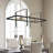 Krists 6-Light Kitchen Island Linear Pendant