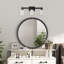 Lampe murale 3 lumières en fer blanc
