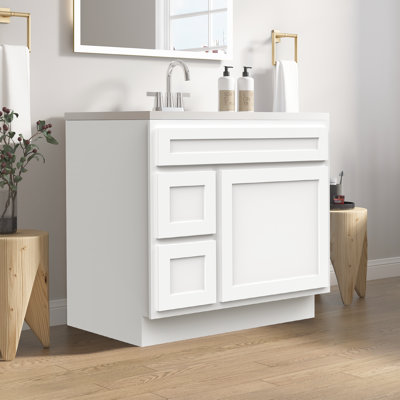 Hibbitts 36" Single Bathroom Vanity Base Only