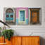 Bhutan Door - Ensemble de 3 reproductions sur toiles tendues-1769811561