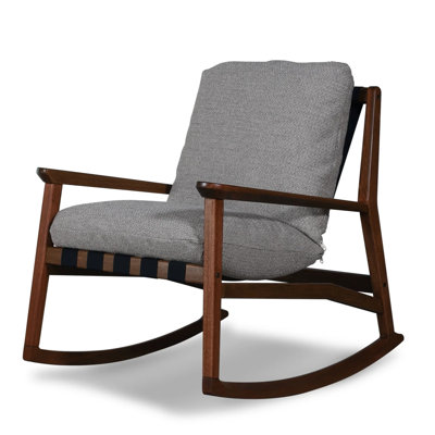 Chaise berçante Mid Century