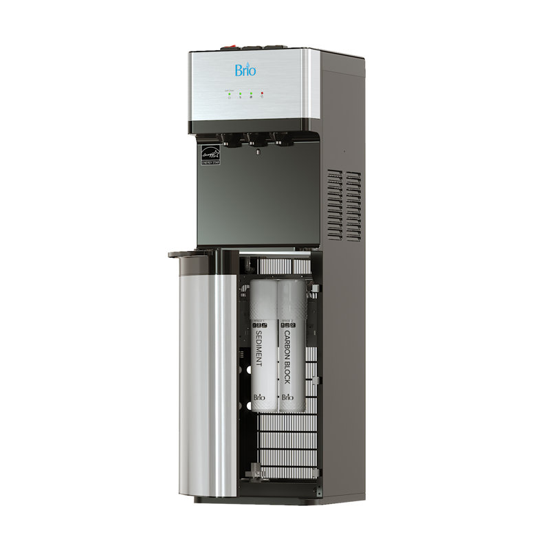 Refroidisseur d'eau électrique autoportant chaud, froid et à température ambiante 500 Series, Acier inoxydable