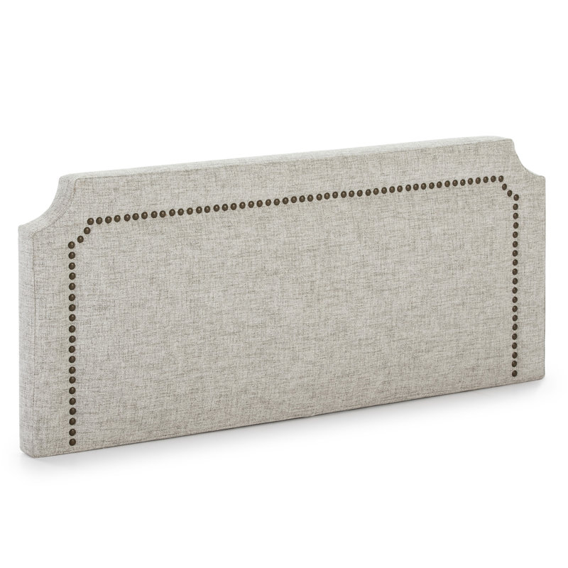Aurelus Upholstered Headboard, Grey, 60 x 160 cm