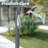 Handrail Post, Wrought Iron Black Metal Railing Post with Bracket for Deck, Balcony & Porch Railing-100541635