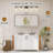 Bathroom Vanity Mirror with Aluminum Frame and Tempered Glass-640780431-640780426-640780433