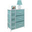 Commode 7 tiroirs - Bleu sarcelle-1192282939