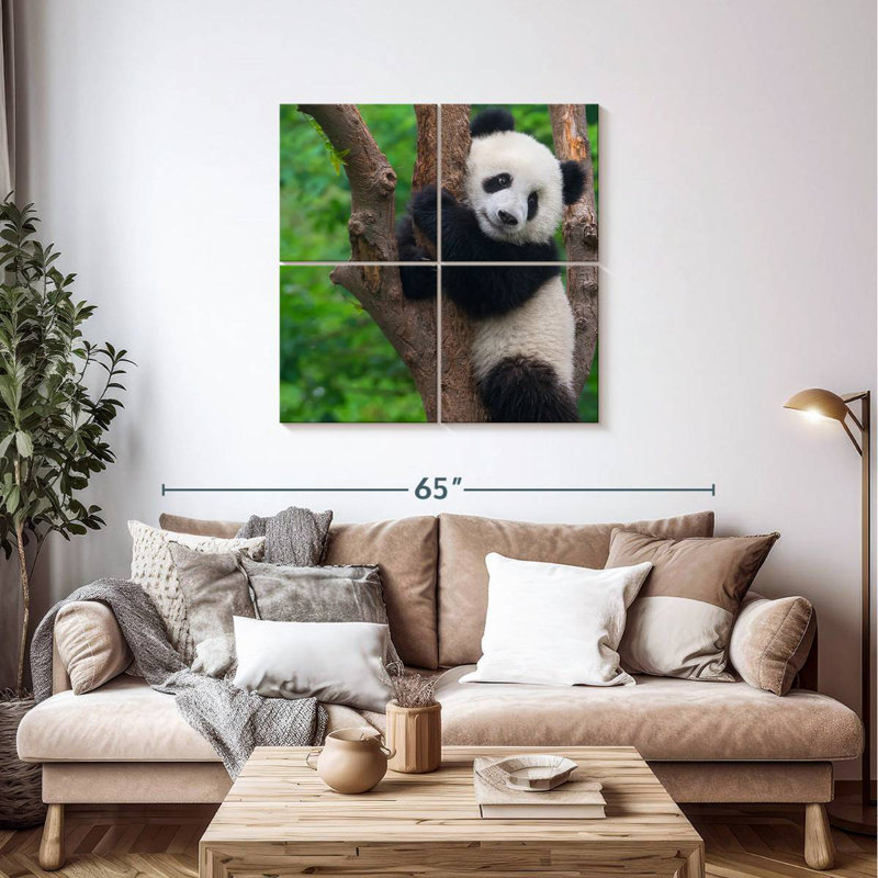 Brampt Adorable Panda, 38" H x 38" W